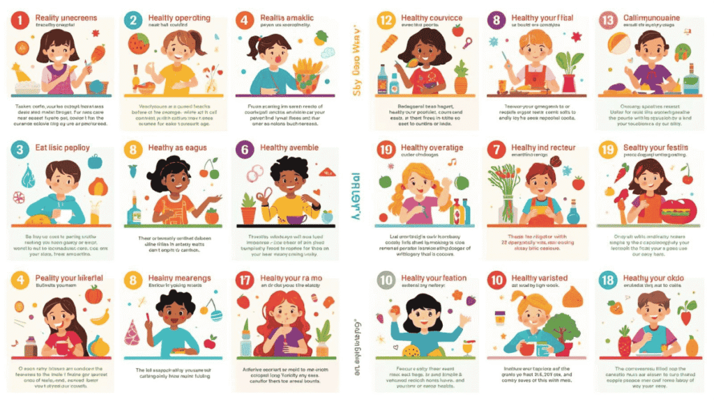 12 Proven Ways to Build Healthy Eating Habits in Kids Early