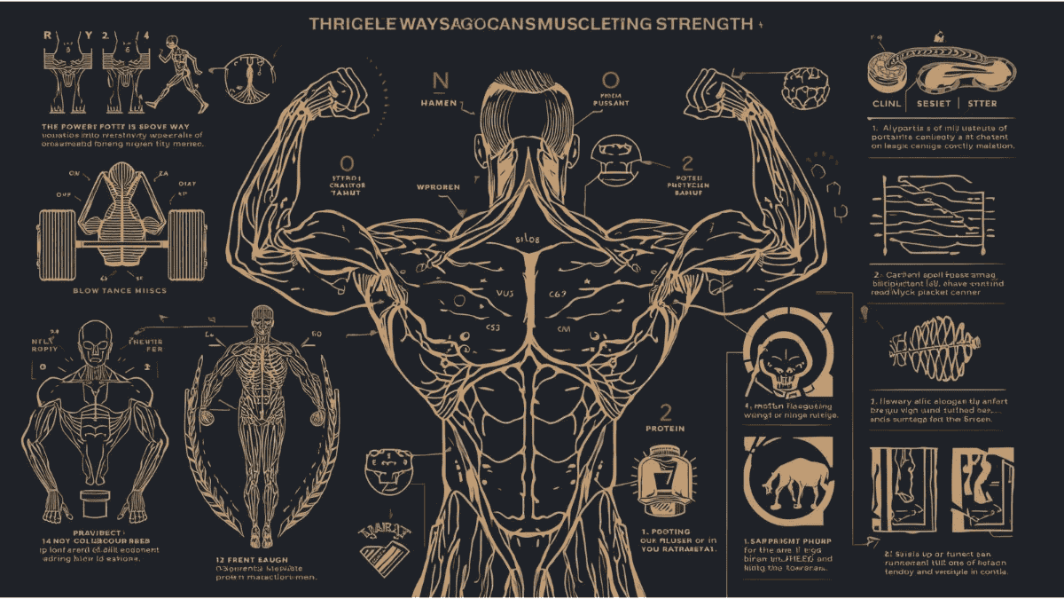 protein and muscle building