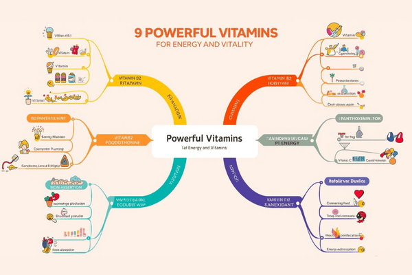9 Powerful Vitamins for Energy and Vitality 