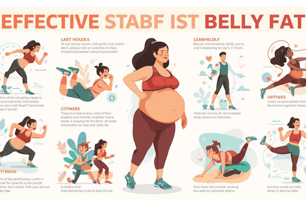 Top 10 Exercises That Can Reduce Belly Fat 1 Top 10 Exercises That Can Reduce Belly Fat