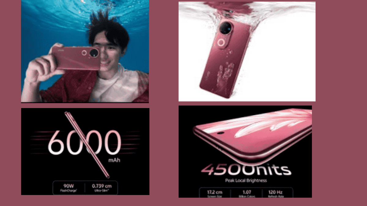 Vivo V50 Elite Edition underwater selfies. Thanks to its IP68 and IP69 ratings,