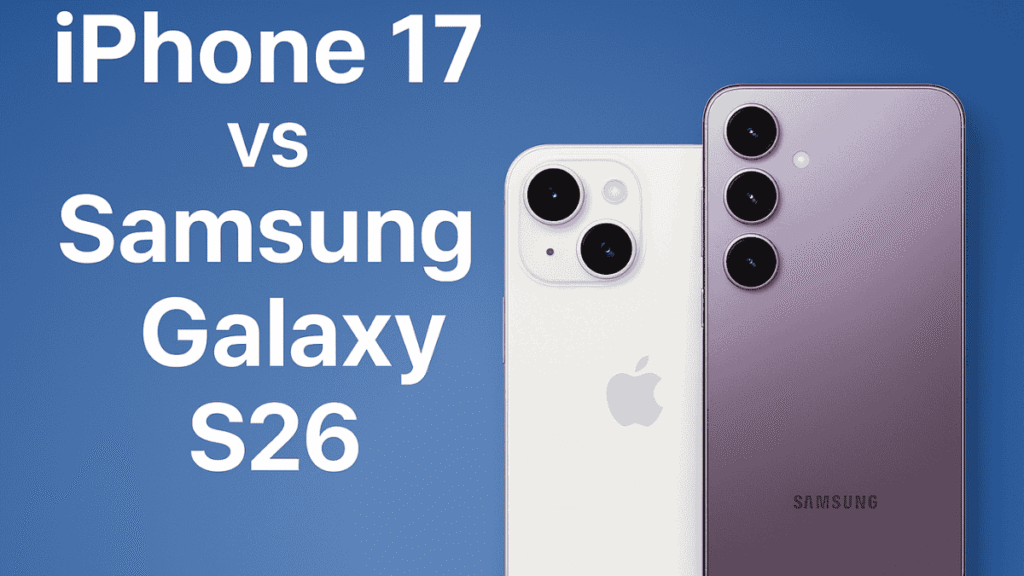 iPhone 17 vs Samsung Galaxy S26