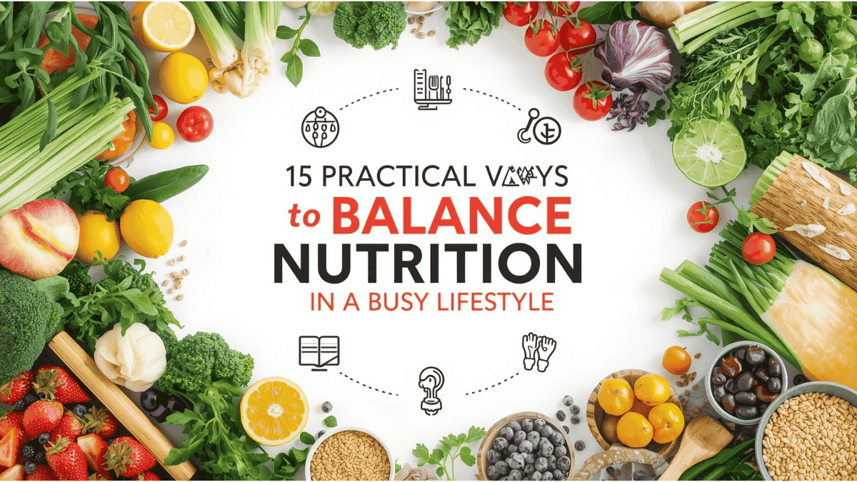 Best 15 Practical Ways to Balance Nutrition in a Busy Lifestyle