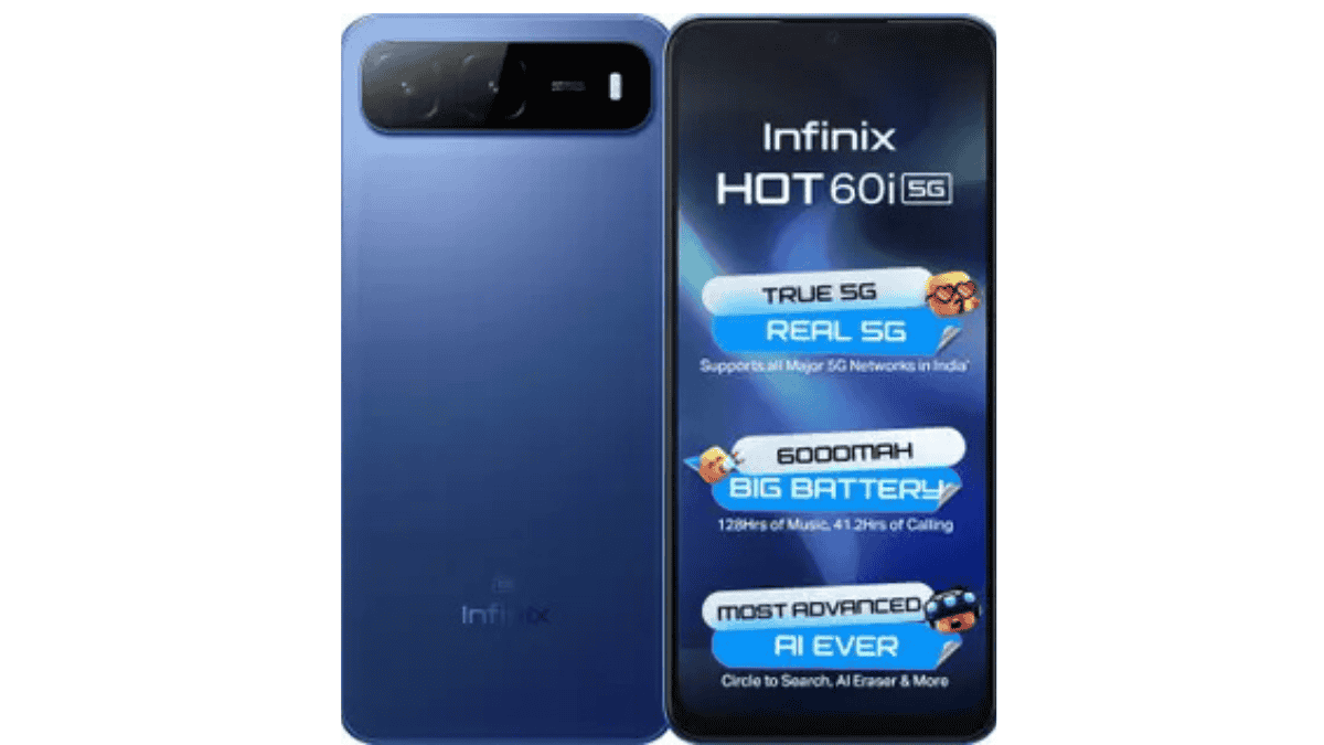 Infinix Hot 60i 5G Launched in India at ₹9,299: Affordable 5G with 120Hz Display and 6,000mAh Battery