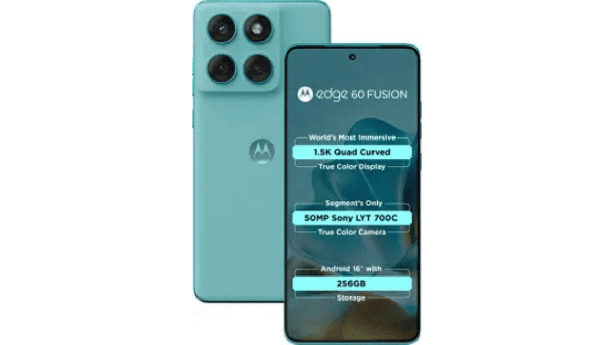 Motorola Edge 60 Fusion 5G Curved Display